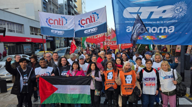 Jornada nacional en solidaridad con el pueblo palestino