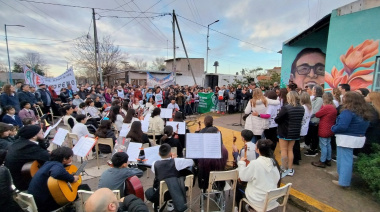 Acto en Moreno a 7 años de la muerte de Sandra y Rubén