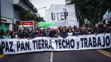 La CTA Bonaerense presente en la movilización de San Cayetano