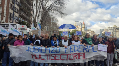 Las CTAs se movilizaron contra los vetos de Milei