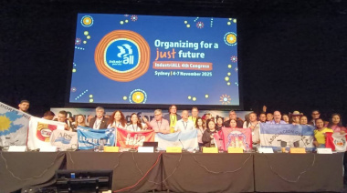 La CNTI participó en Australia del 4º Congreso de IndustriALL