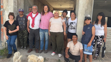 Avanza a paso firme la construcción del barrio Omar Núñez 