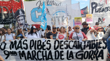 La CTA Autónoma participó de la 9na Marcha de la Gorra