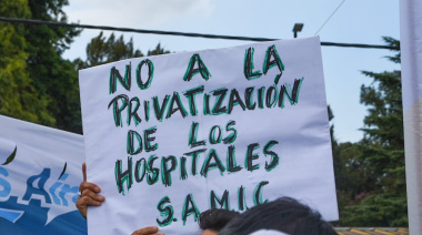 Potente acción en defensa de los Hospitales Nacionales SAMIC