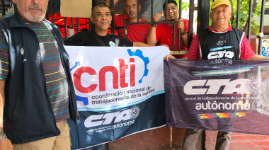 La CTA respalda la lucha de los trabajadores de Lustramax