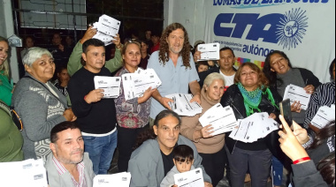 La CTA Autónoma se fortalece con trabajo territorial