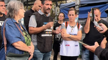 Segunda jornada de acciones en repudio a la presencia de tropas estadounidenses en Moreno