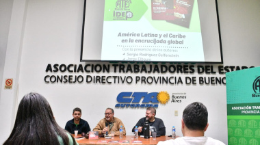 La CTA recibió a Sergio Rodríguez Gelfenstein para debatir sobre geopolítica y soberanía