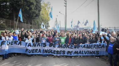 Multitudinaria movilización popular en defensa de la soberanía