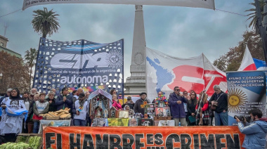 Movilización y acto en Plaza de Mayo junto a la Mesa Ecuménica 