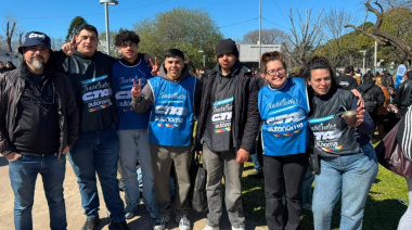 La Juventud de la CTA Autónoma bonaerense participó del encuentro de Juventudes en San Martín