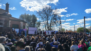 Inauguraron Sitio de Memoria en Azul