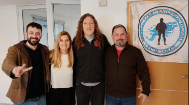 De Isasi recibió a la conducción electa de la CTA de Pergamino
