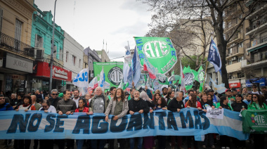 La CTA marchó a la Quinta de Olivos contra el ajuste 