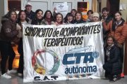 Acompañantes Terapéuticos en lucha por salarios dignos