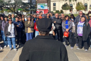 Concentración en el marco de la Jornada nacional de lucha de la CTA