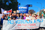 Una nueva manifestación de lucha con presencia de las CTA