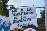 Potente acción en defensa de los Hospitales Nacionales SAMIC