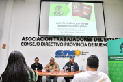 La CTA recibió a Sergio Rodríguez Gelfenstein para debatir sobre geopolítica y soberanía