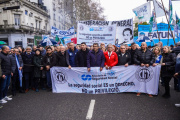 Las CTA, la CGT y los movimientos sociales se movilizaron en apoyo a los jubilados