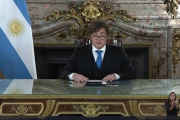 El manotazo de ahogado de Milei en cadena nacional