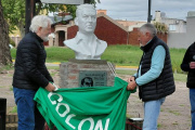Las 3 centrales sindicales homenajearon a Perón en Pergamino