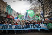 La CTA marchó a la Quinta de Olivos contra el ajuste 