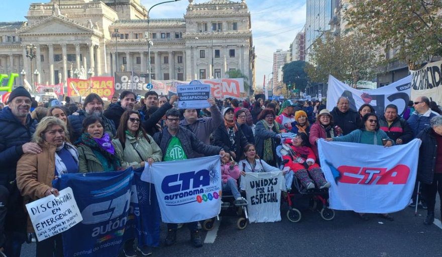 Personas con discapacidad exigieron una ley nacional de emergencia