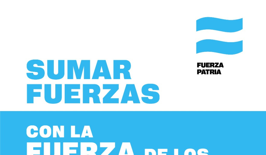 Acto de trabajadores y trabajadoras para el lanzamiento de Fuerza Patria en la provincia de Buenos Aires