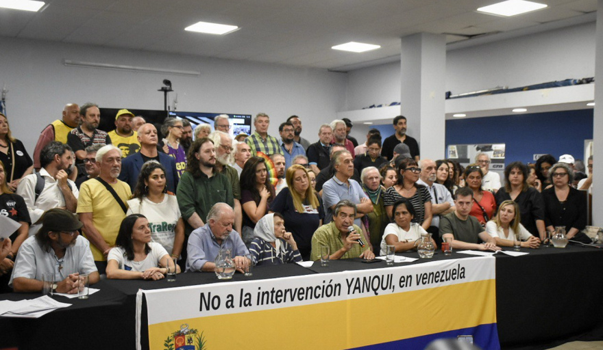 Declaración ante la agresión a Venezuela y la complicidad del gobierno argentino