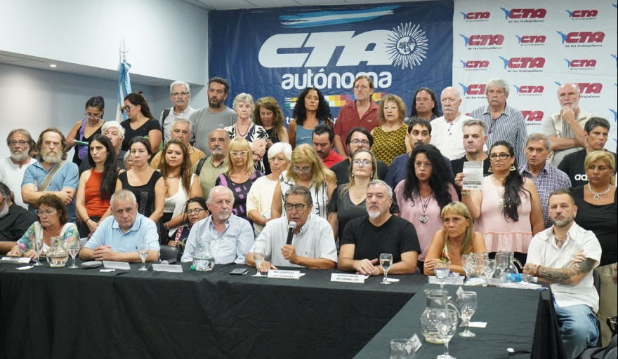 Las CTA convocan a un paro nacional con movilización cuando se trate la reforma laboral