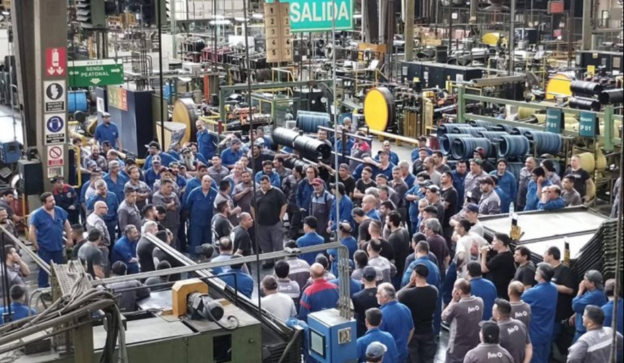 Respaldo a los trabajadores de FATE