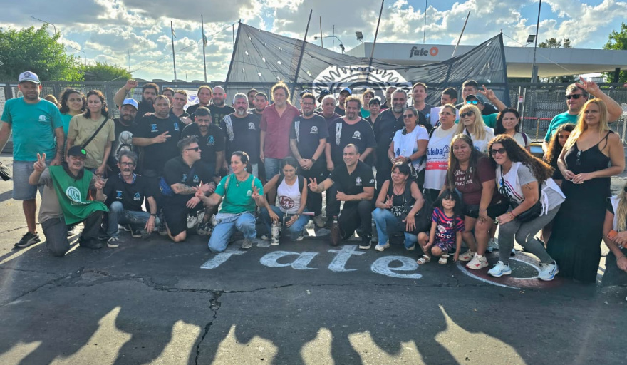 Las CTA de la provincia se solidarizaron con los trabajadores de FATE